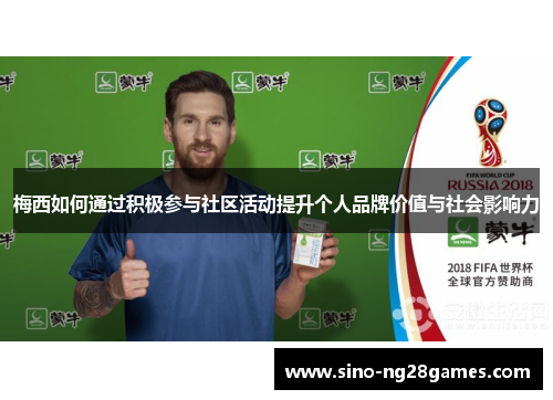 梅西如何通过积极参与社区活动提升个人品牌价值与社会影响力